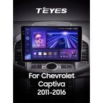 Штатна магнітола Teyes CC3 6+128 Gb Chevrolet Captiva 1 2011-2016 10" 2k (L1)