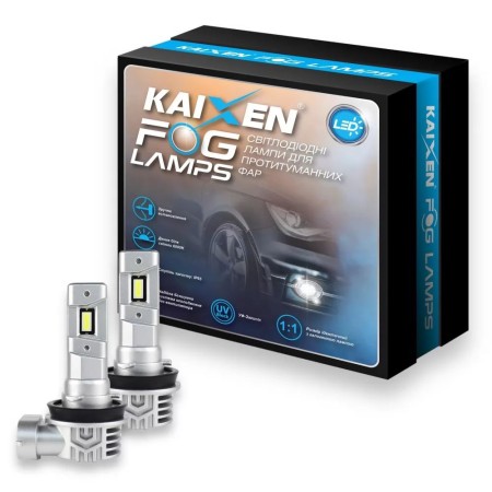 Led лампы Kaixen Fog H11 6000K 20W