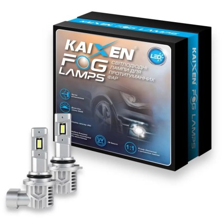 Led лампи Kaixen Fog HB4 (9006) 6000K 20W