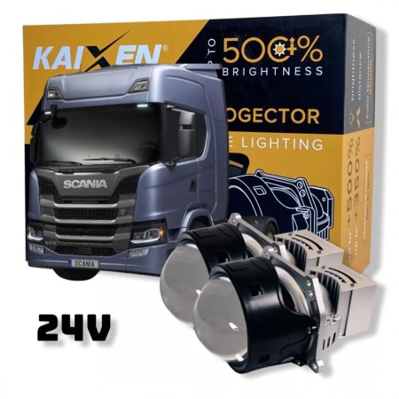 Світлодіодні Bi-Led лінзи KAIXEN TRACK 24V 5500K 3"