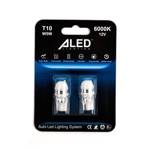 Світлодіодні Led лампи Aled T10 W2 (W5W)