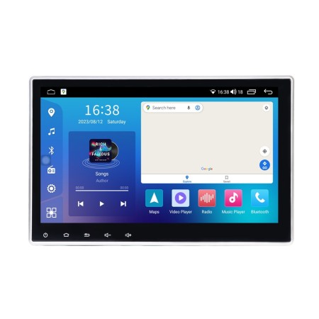 Магнитола FORS.auto Universal 1DIN 2 PRO-10UN (10", 2+32Gb, CarPlay)