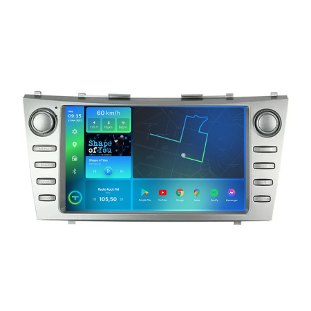 Штатная магнитола 2K Torssen Toyota Camry 40 с кнопками F96128 4G Carplay DSP