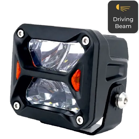 Фара дополнительного света DriveX WL SQ-106 DLX 3" SP+DRL 4L-20W OSR