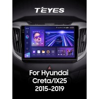 Штатна магнітола Teyes CC3 3+32 Gb Hyundai Creta IX25 2015-2019 10" 2k